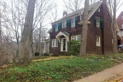 The actor/author's boyhood Pittsburgh home.